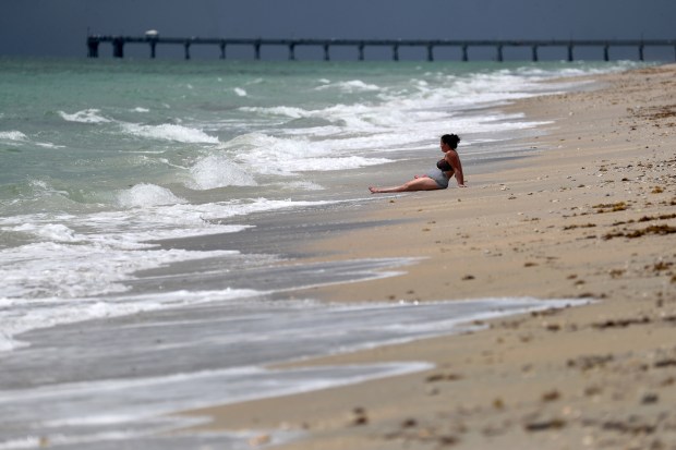 Dr. Von D. Mizell-Eula Johnson State Park in Dania Beach offers more than 2 miles of beaches and snorkeling spots offshore. (Mike Stocker/South Florida Sun Sentinel)