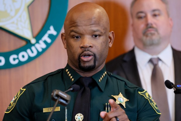 Broward Sheriff Gregory Tony said his agency would not participate in the kind of local police efforts to help round up and deport undocumented immigrants envisioned by former President Donald Trump. (Amy Beth Bennett / South Florida Sun Sentinel)