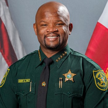 Incumbent Democrat Gregory Tony is seeking a second full term as sheriff of Broward County. In the Aug. 20 Democratic primary, he faces three law enforcement veterans who think they can do a better job. (Broward Sheriff’s Office, Photography by Cliff Frommer/Courtesy)