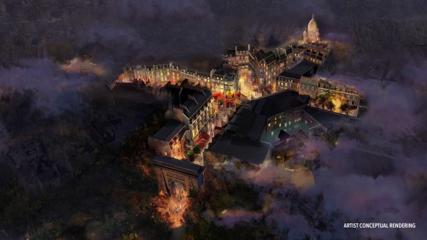 In 2025, Universal Orlando Resort will debut its third captivating installment of its wildly popular Harry Potter-themed lands with The Wizarding World of Harry Potter - Ministry of Magic - one of five worlds coming to Universal Epic Universe in 2025. (Courtesy Universal Studios)