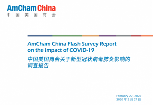 U.S. Companies in China Reveal Significant Negative Impact from COVID-19